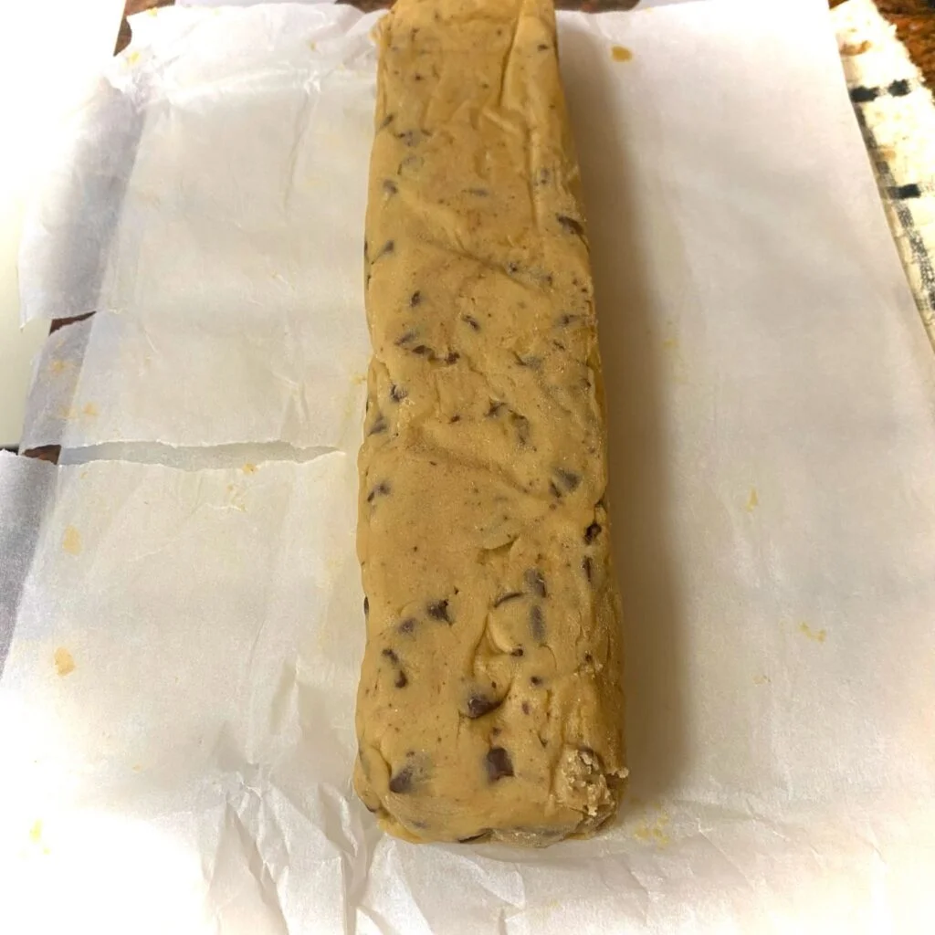 Cookie Dough rolled into a log
