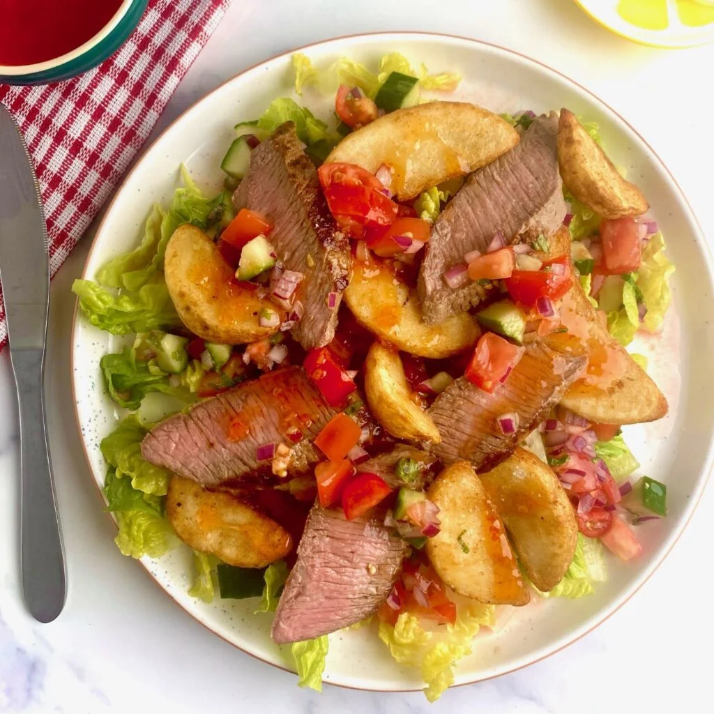 Light and Healthy Meals Lamb Salad