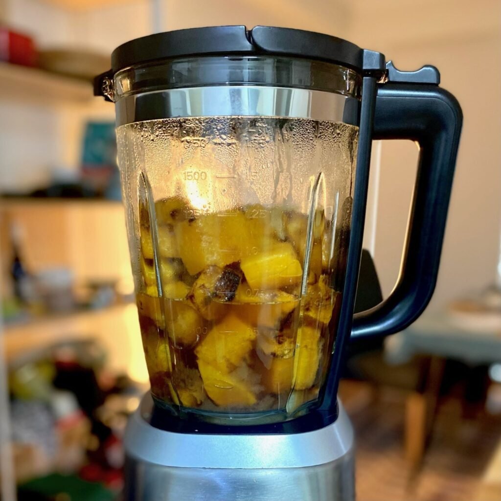 Butternut Squash Soup in blender