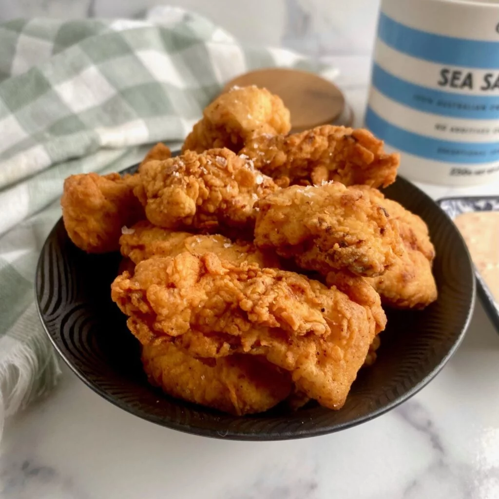 Fried Chicken Nuggets Side Dish