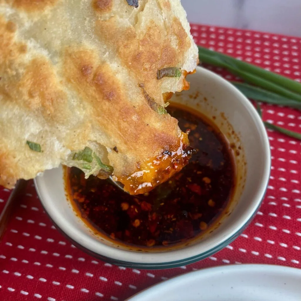 Chinese Scallion Pancakes dipping sauce
