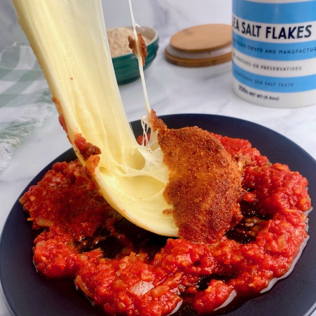 Deep Fried Mozzarella Side Dish