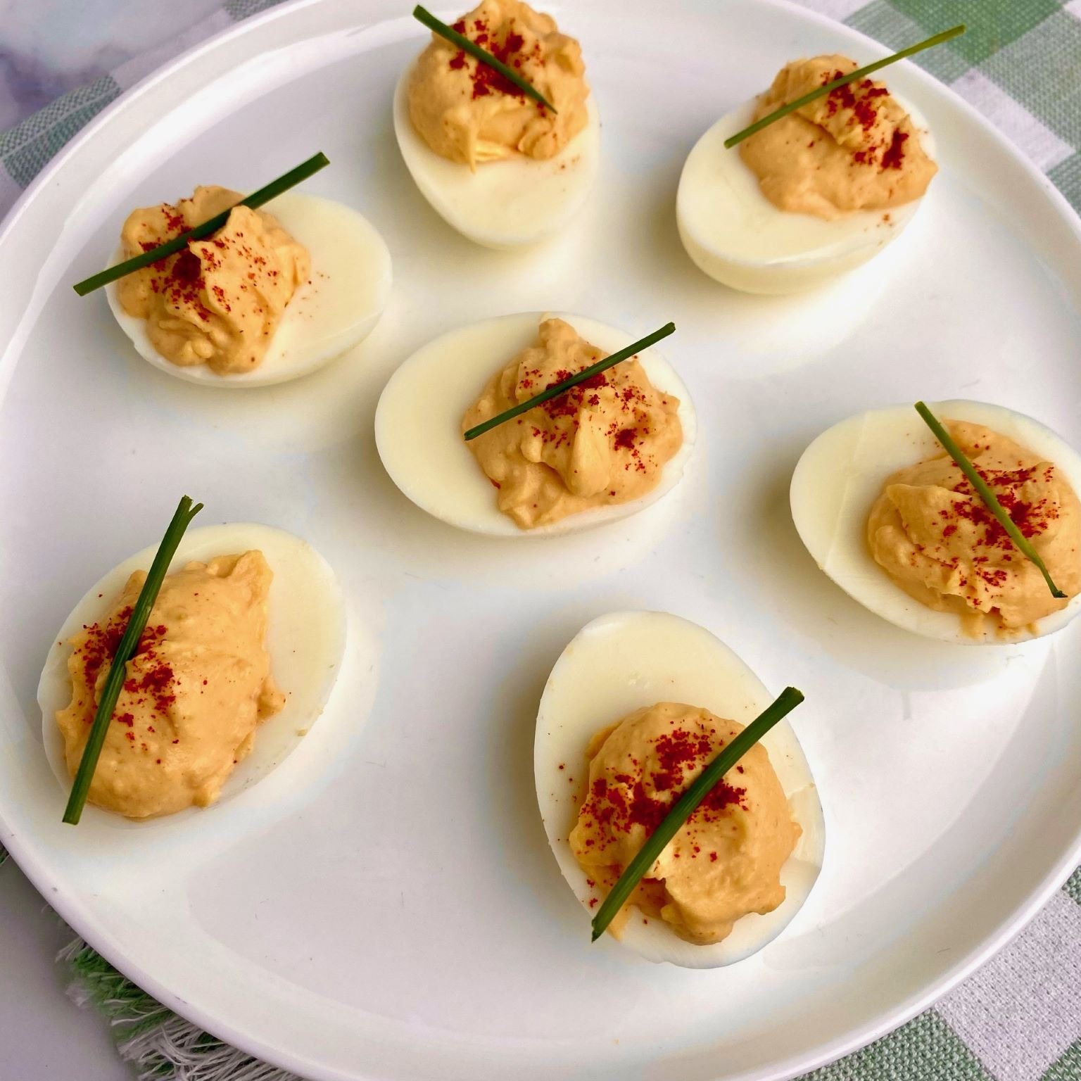 Spicy Deviled Eggs