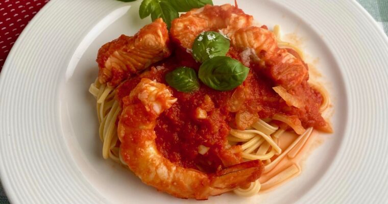 Tomato Seafood Pasta