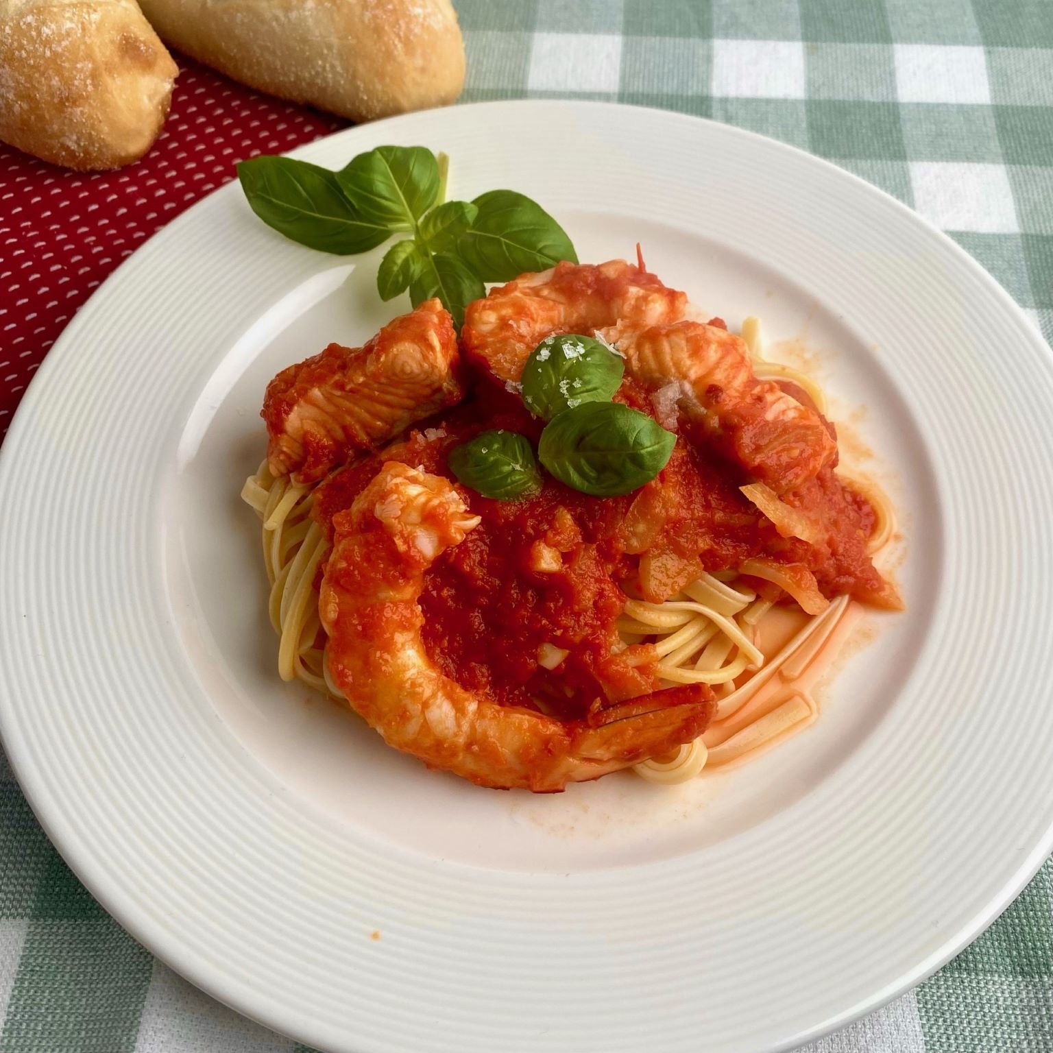 Tomato Seafood Pasta