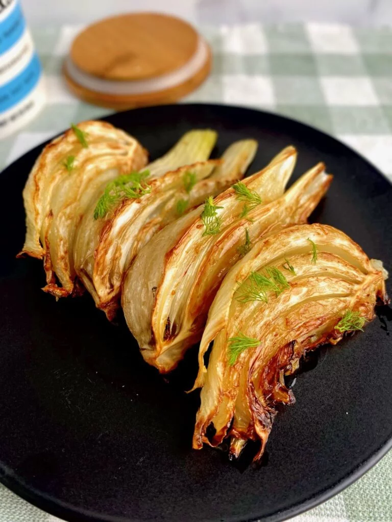 Roast Fennel on plate