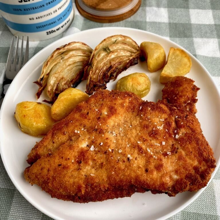 Pan Fried Chicken Schnitzel