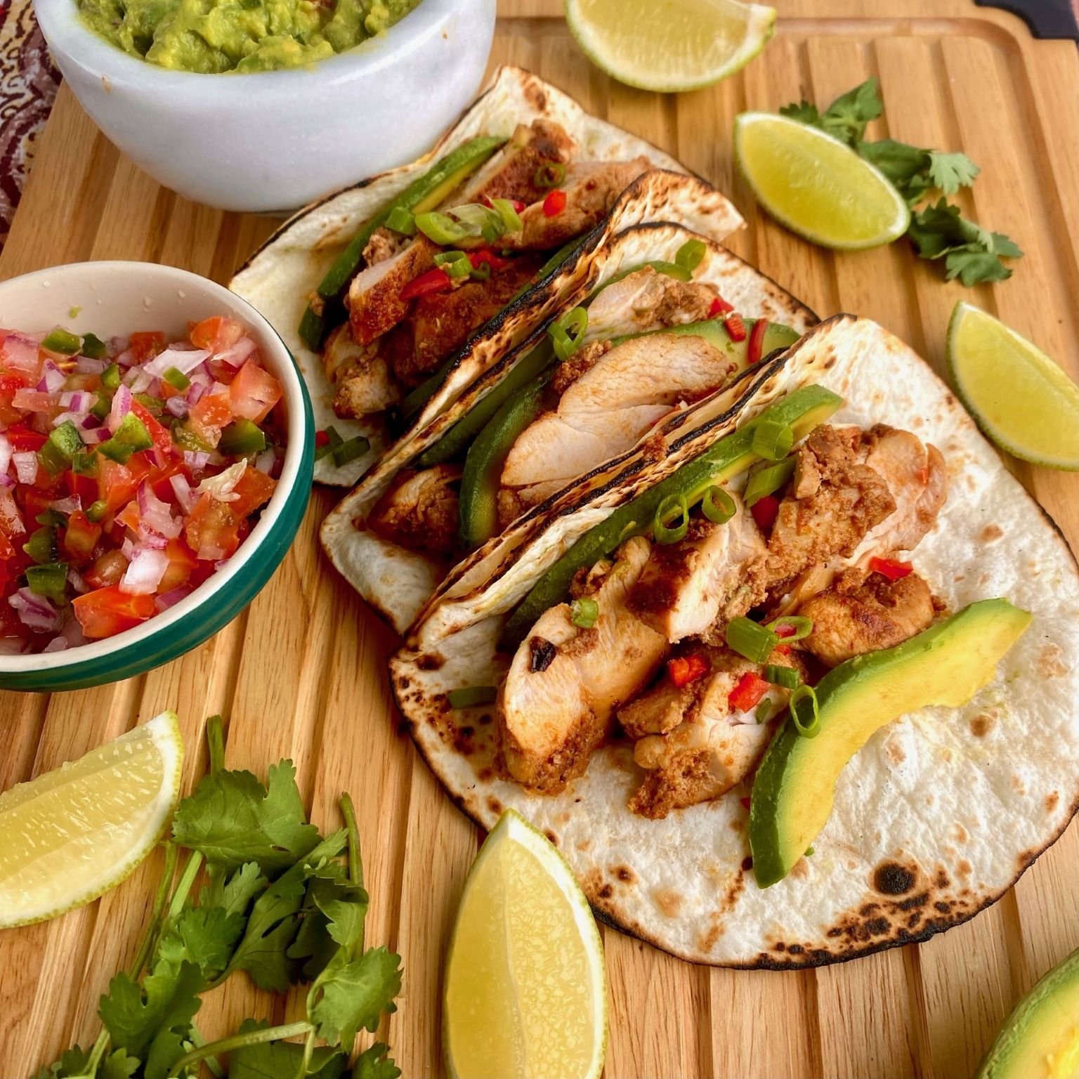 Spicy Chicken Tacos