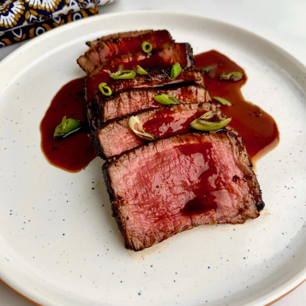 Beef Teriyaki Tataki home made