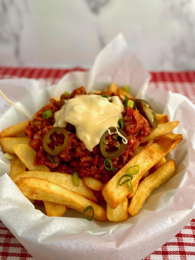 Cheese Fries with Spices