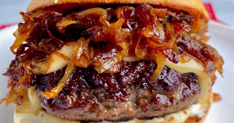 French Onion Burger