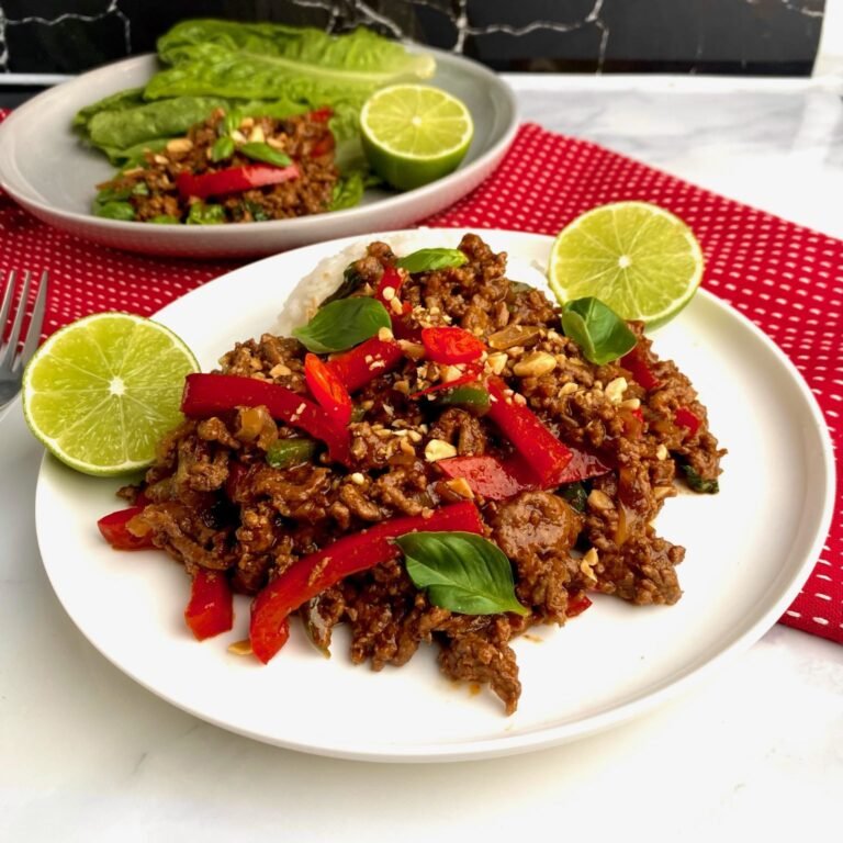 Pad Kra Pao Thai Basil Beef