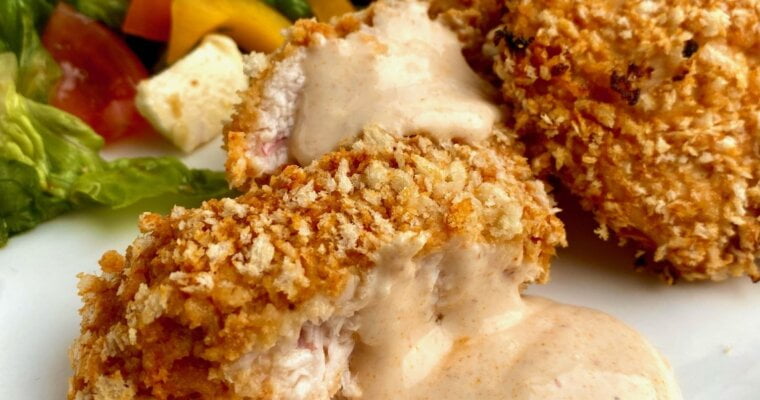 Panko Red Curry Chicken