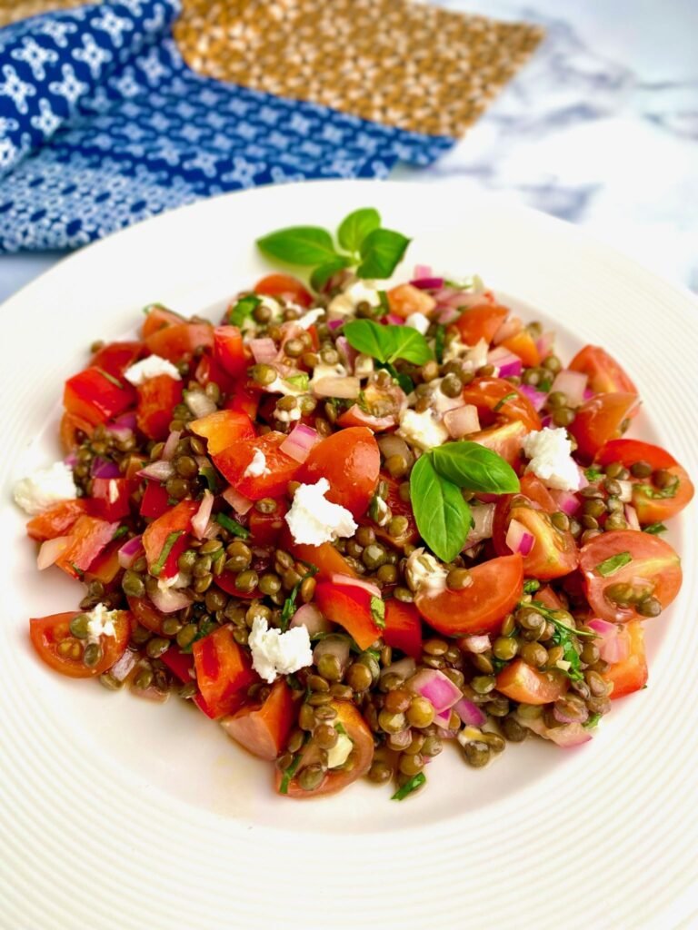 Lentil Salad with Tomatoes