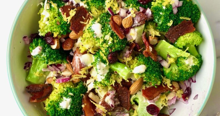 Broccoli and Bacon Salad