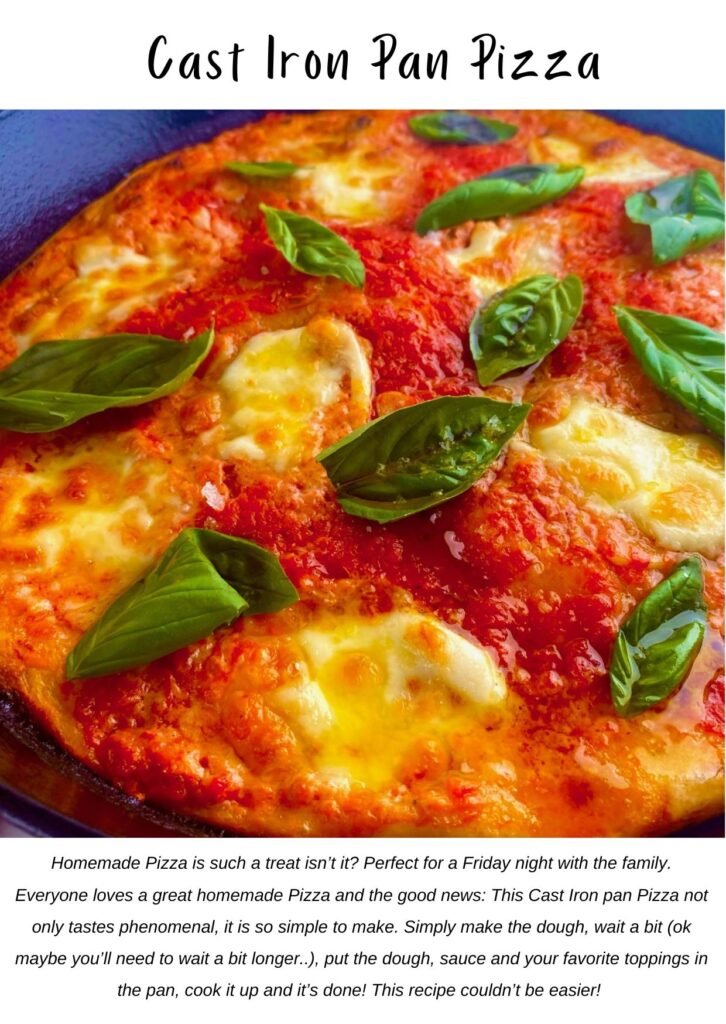 One Pot Dinner Pizza Recipe Cover