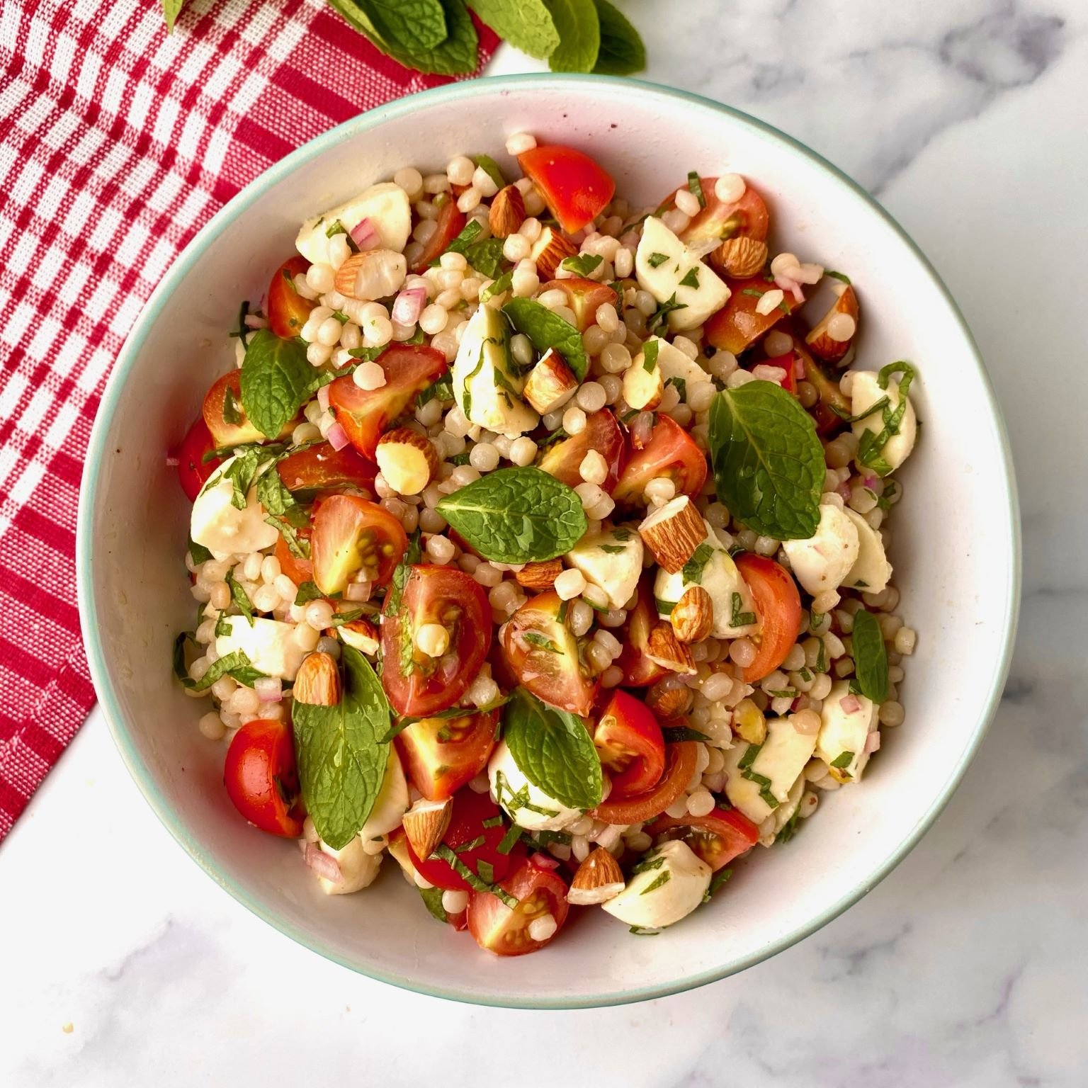 Tomato Mint and Couscous Salad