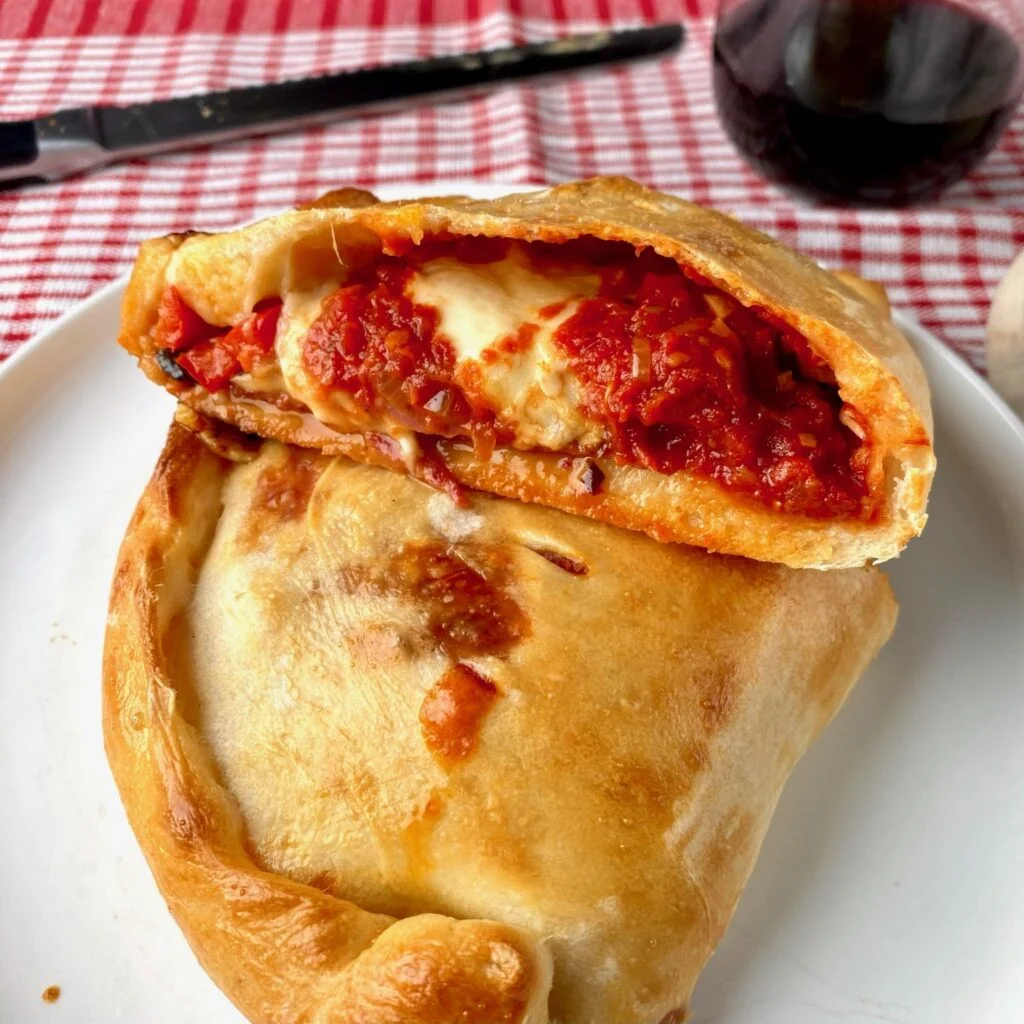 Calzone with Pepperoni and Cheese