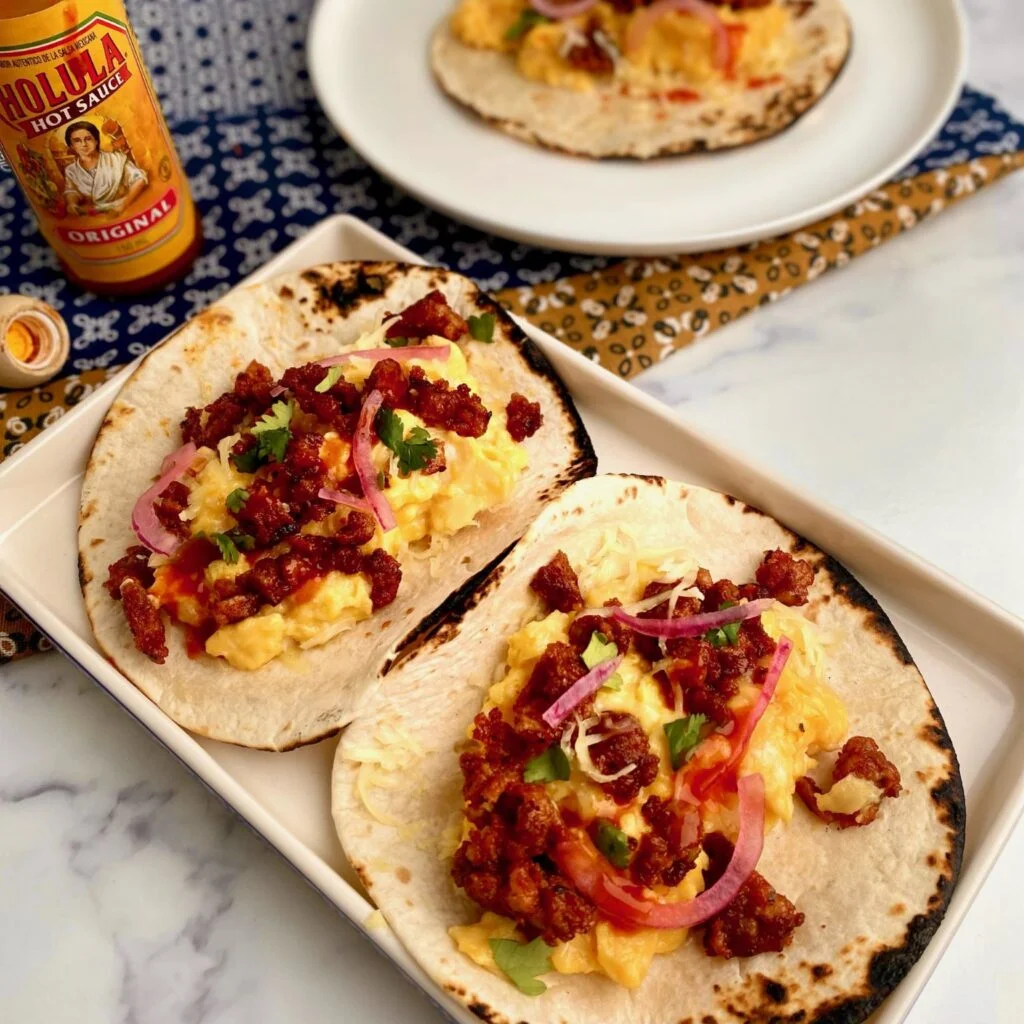 Texas Breakfast Tacos easy
