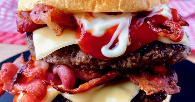 Wendy’s Baconator Cheeseburger