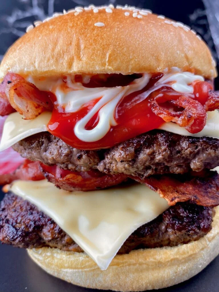 Baconator closeup