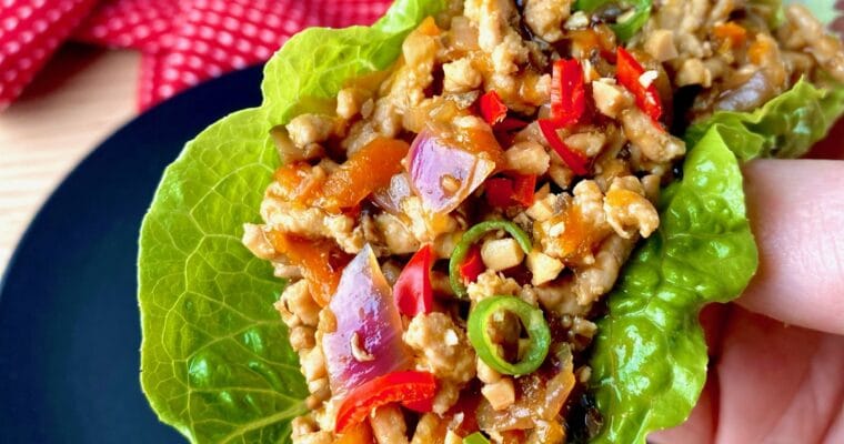 Chinese Pork Lettuce Cups (San Choy Bow)