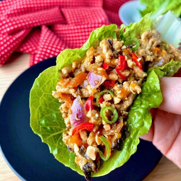 Chinese Pork Lettuce Cups