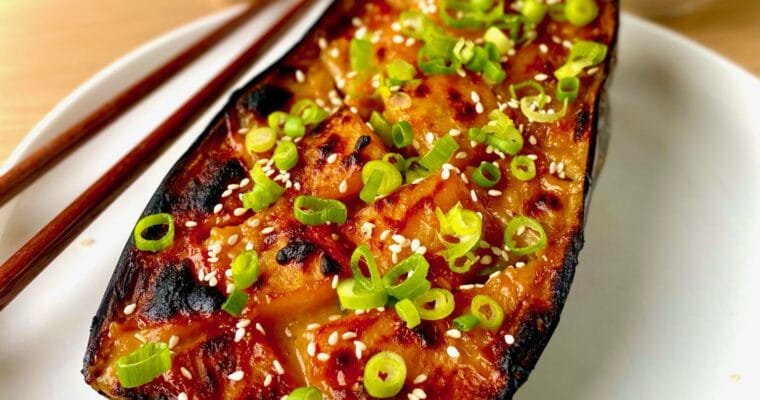 Miso Glazed Eggplant