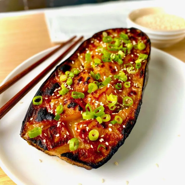 Miso Glazed Eggplant