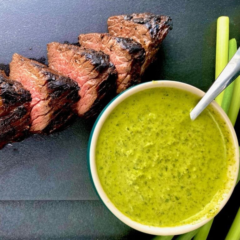 Garlic Scape Chimichurri