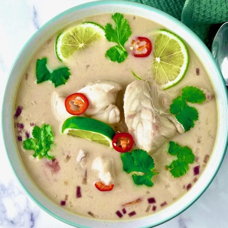 Lime Coconut Fish Soup