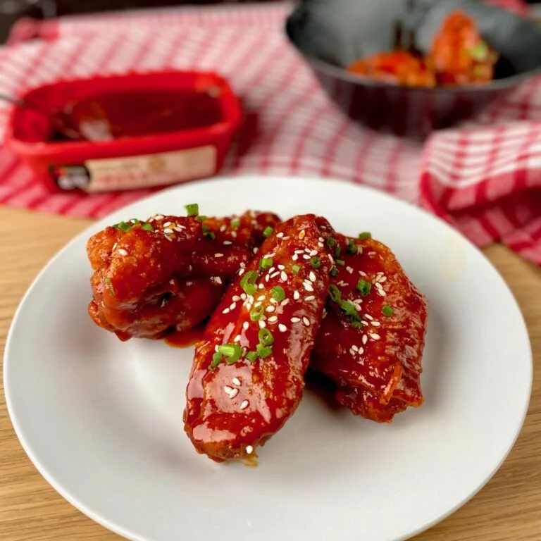 Spicy Korean Chicken Wings