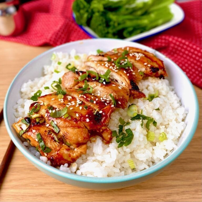 Chicken Teriyaki on Rice