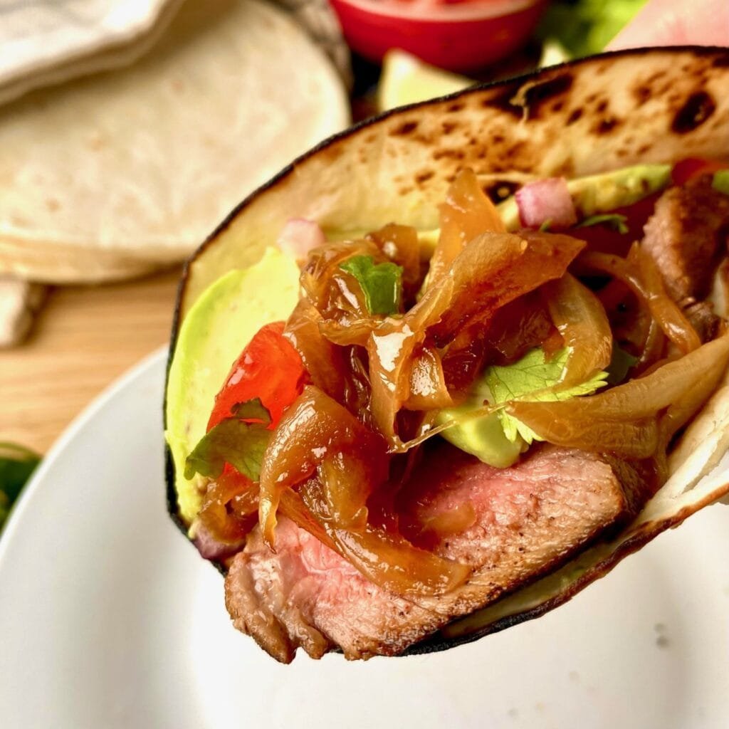 Steak Tacos with Toppings