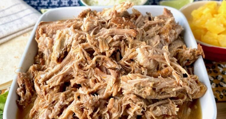 Slow Cooked Carnitas with Cola