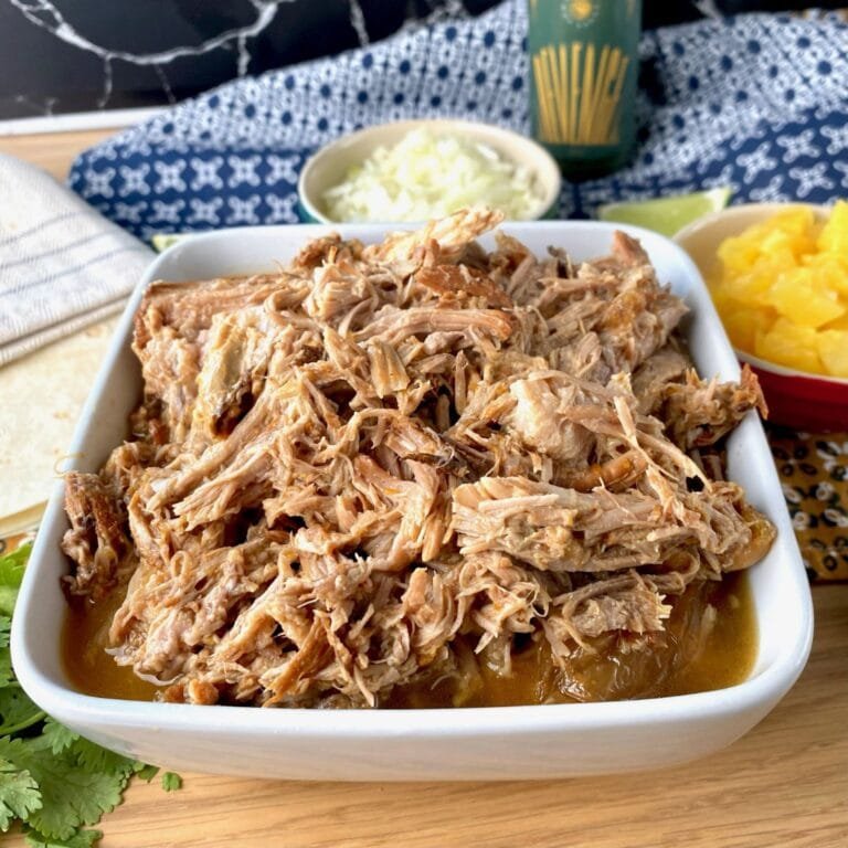 Slow Cooked Carnitas with Cola