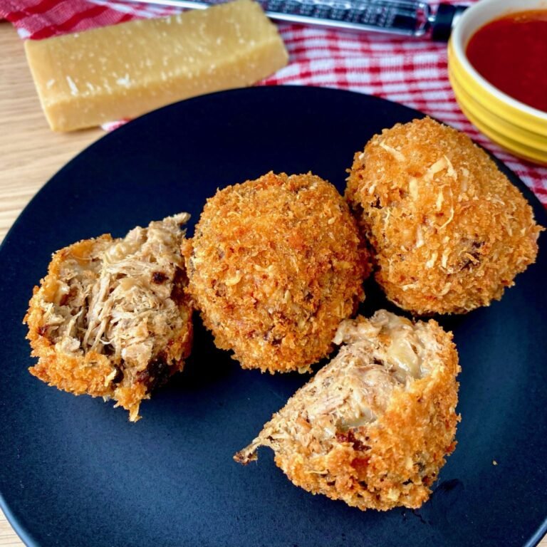 Fried Pulled Pork Balls