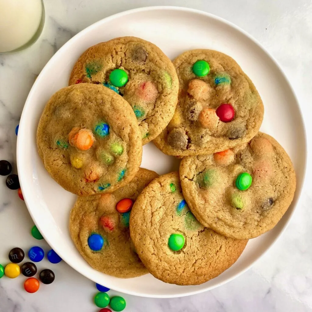 Sweet M&M Cookies tasty