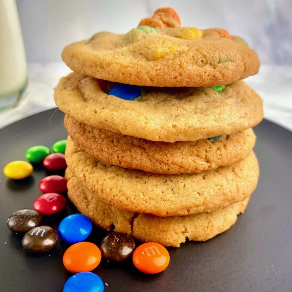 Sweet Chocolate M&M Cookies