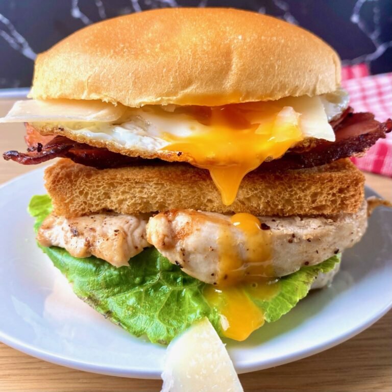 Chicken Caesar Salad Sandwich