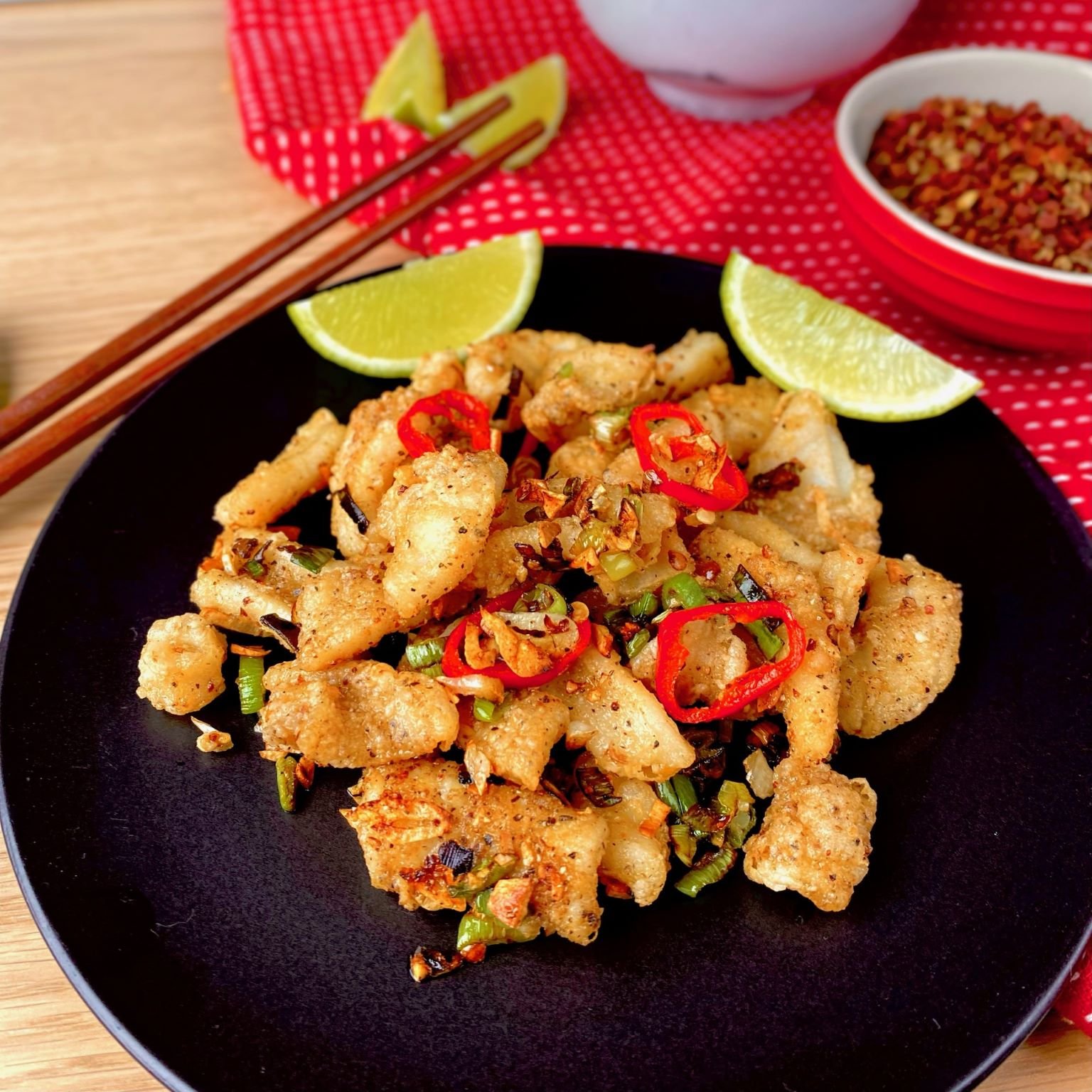 Salt and Pepper Squid