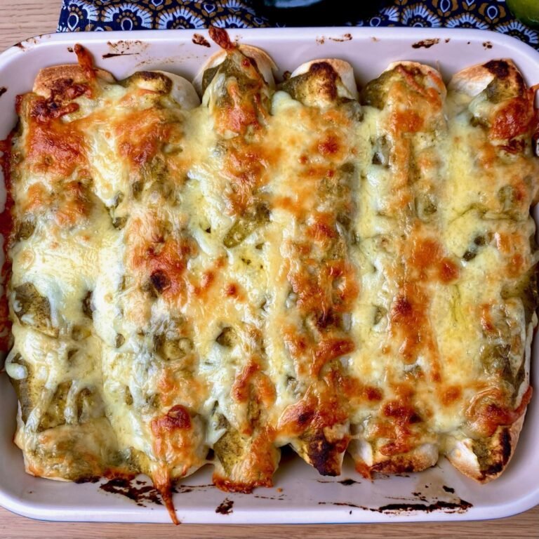 Green Chicken Enchiladas