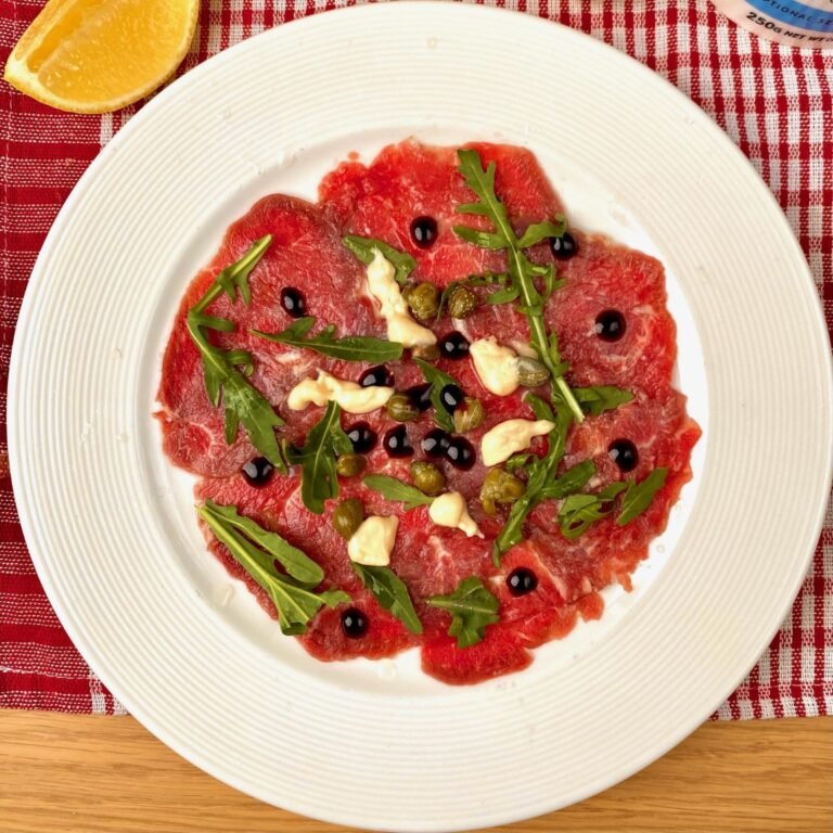 Classic Beef Carpaccio