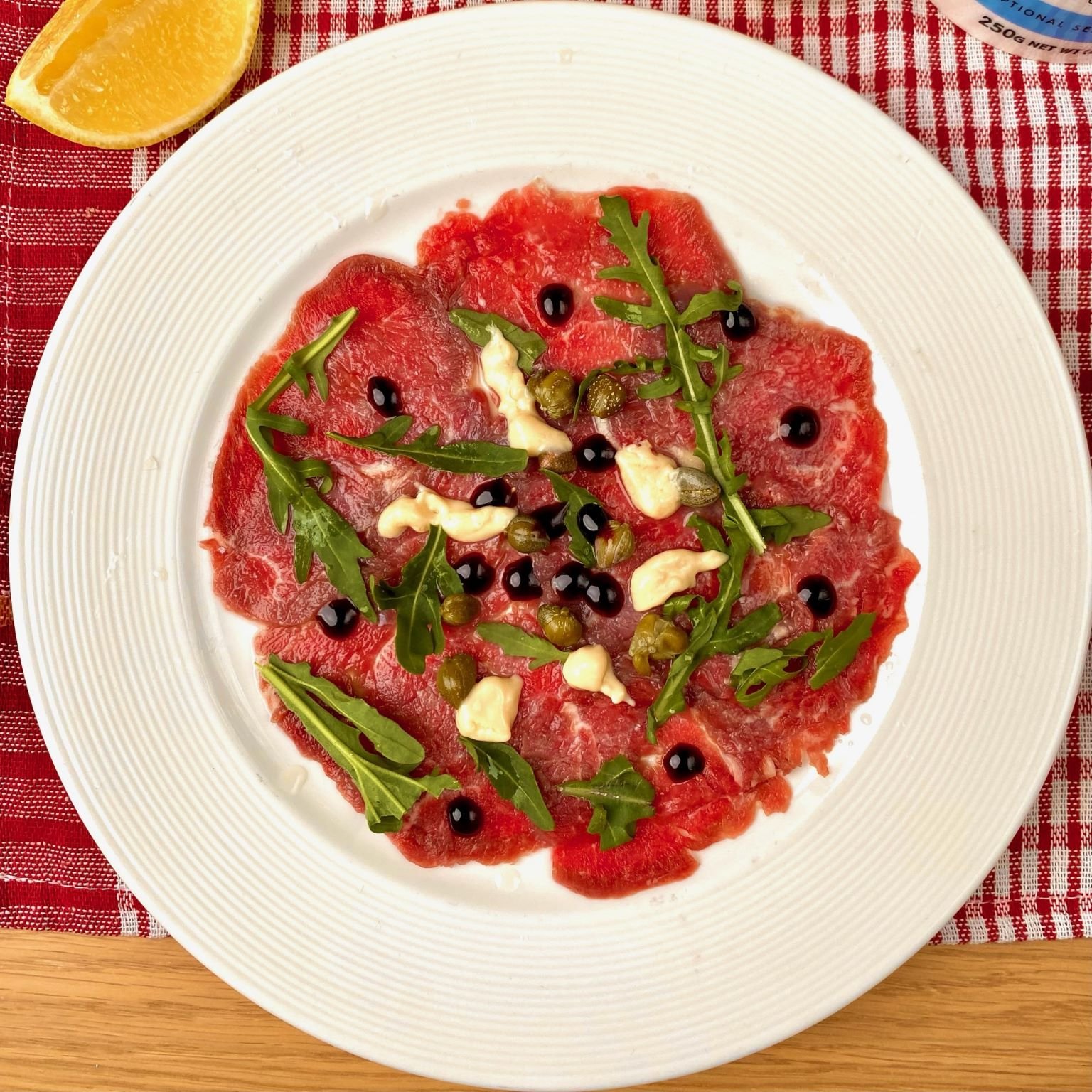 Classic Beef Carpaccio