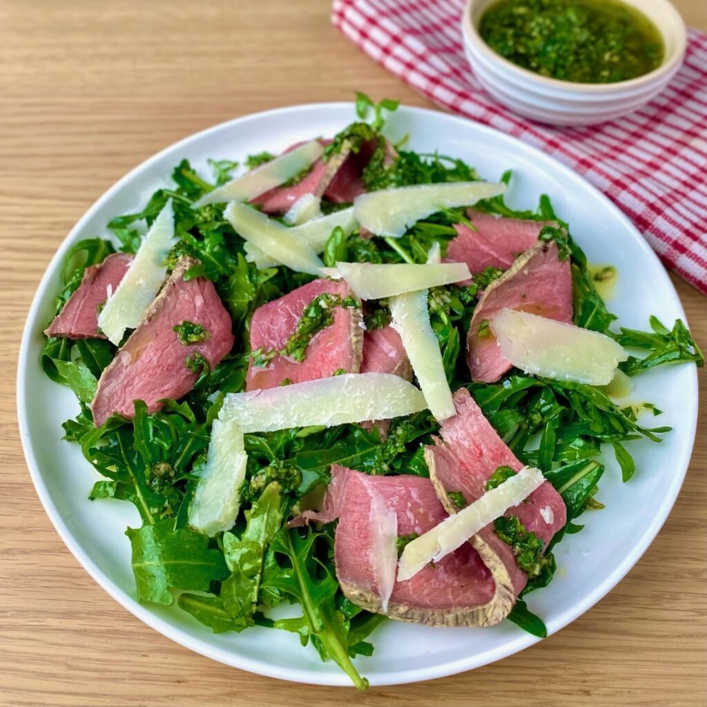 Easy Roast Beef Arugula Salad Recipe