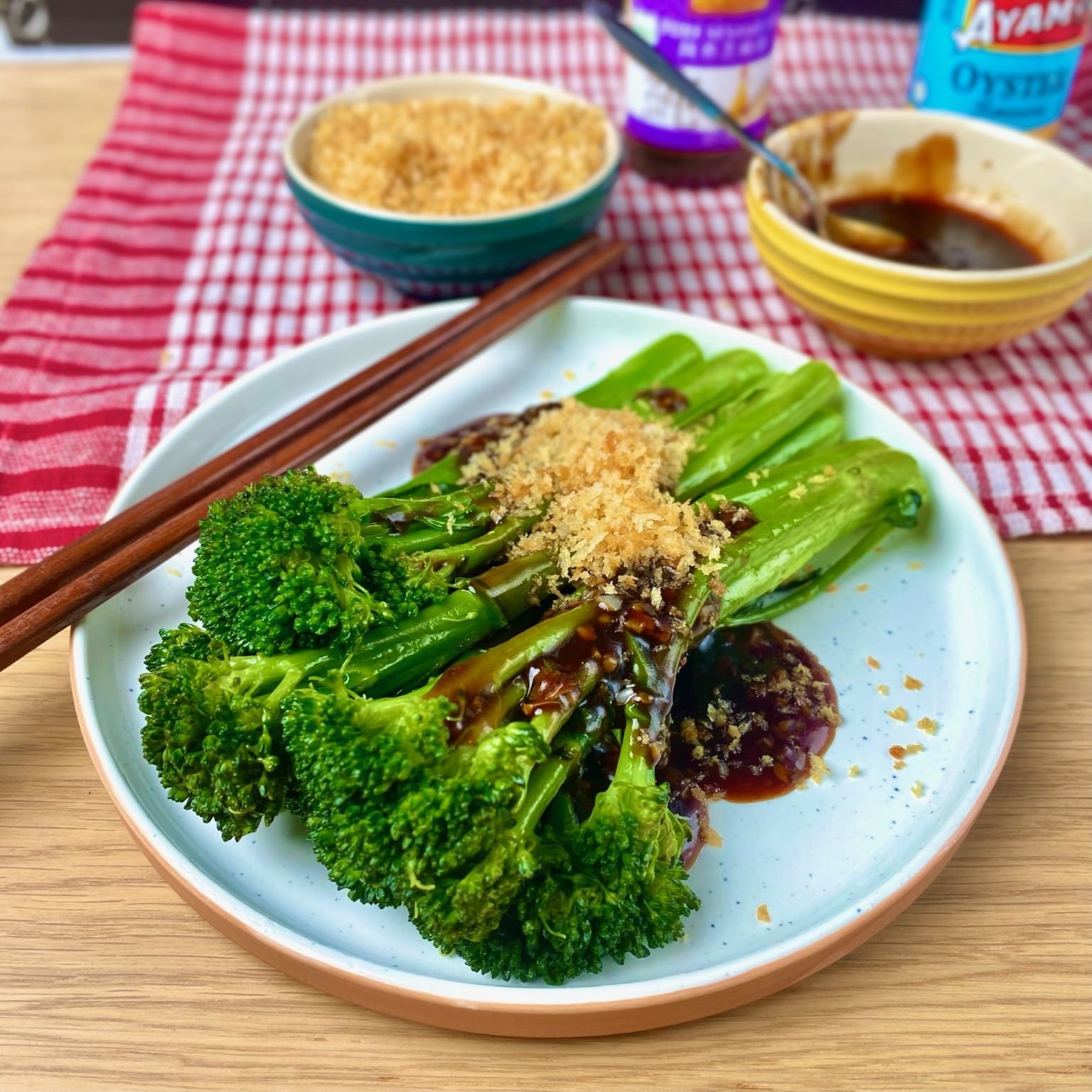 Broccolini with Oyster Sauce
