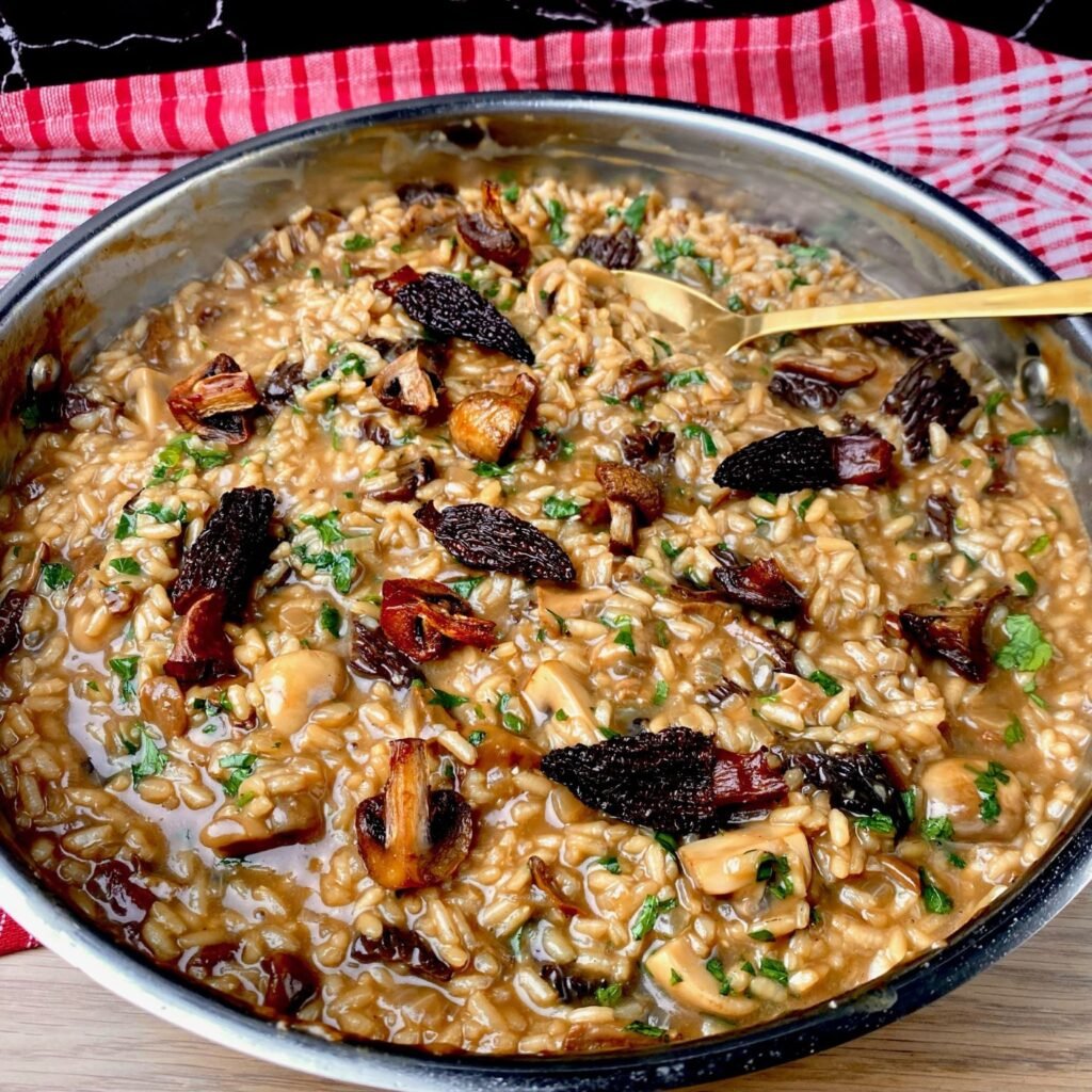 Morel Mushroom Risotto