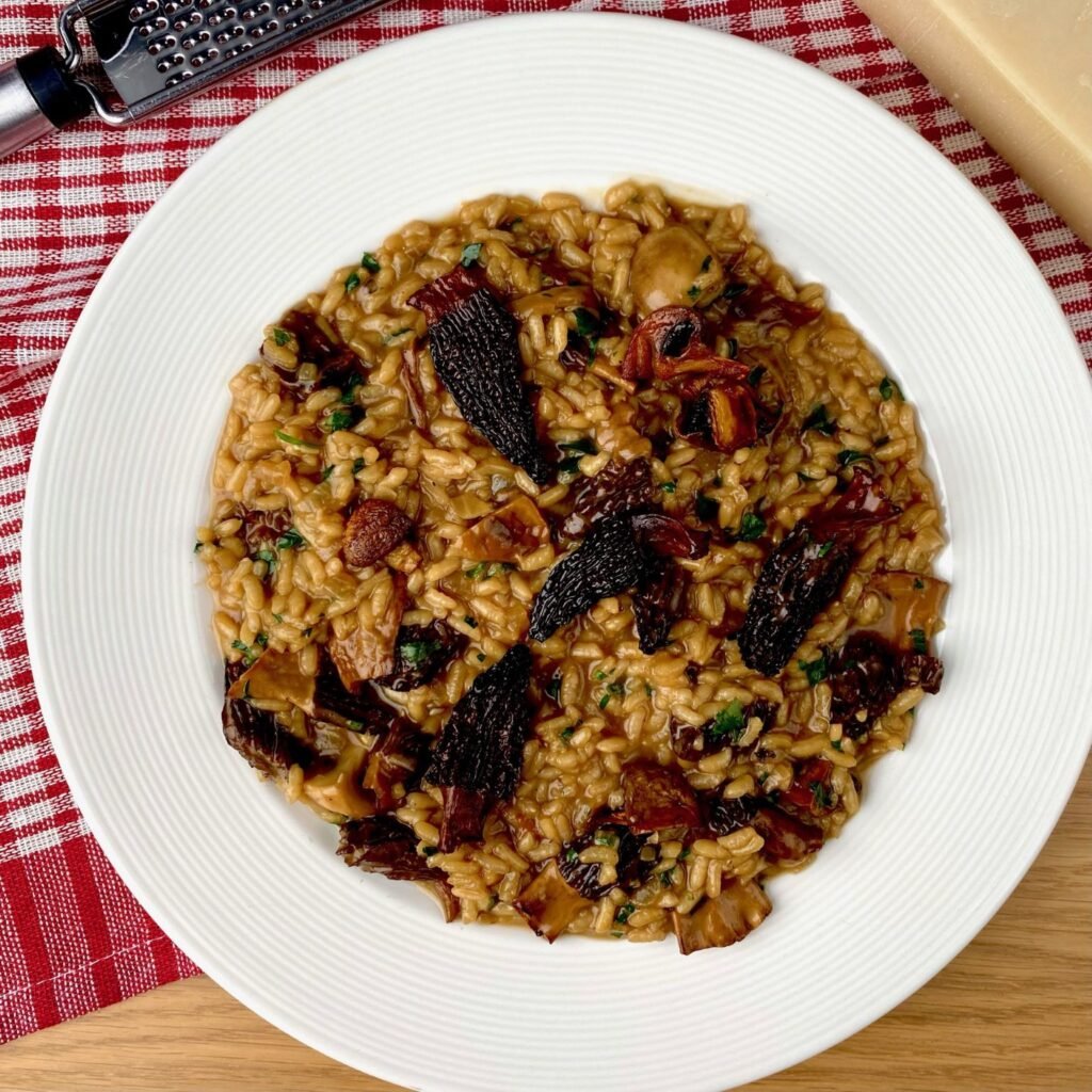 Risotto with Morel Mushrooms