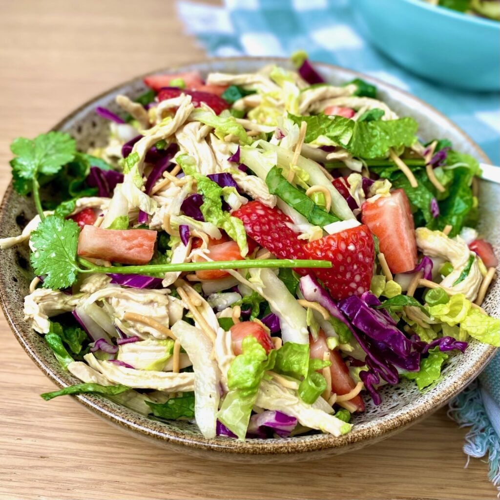 Wolfgang Puck's Chicken Salad with Strawberries