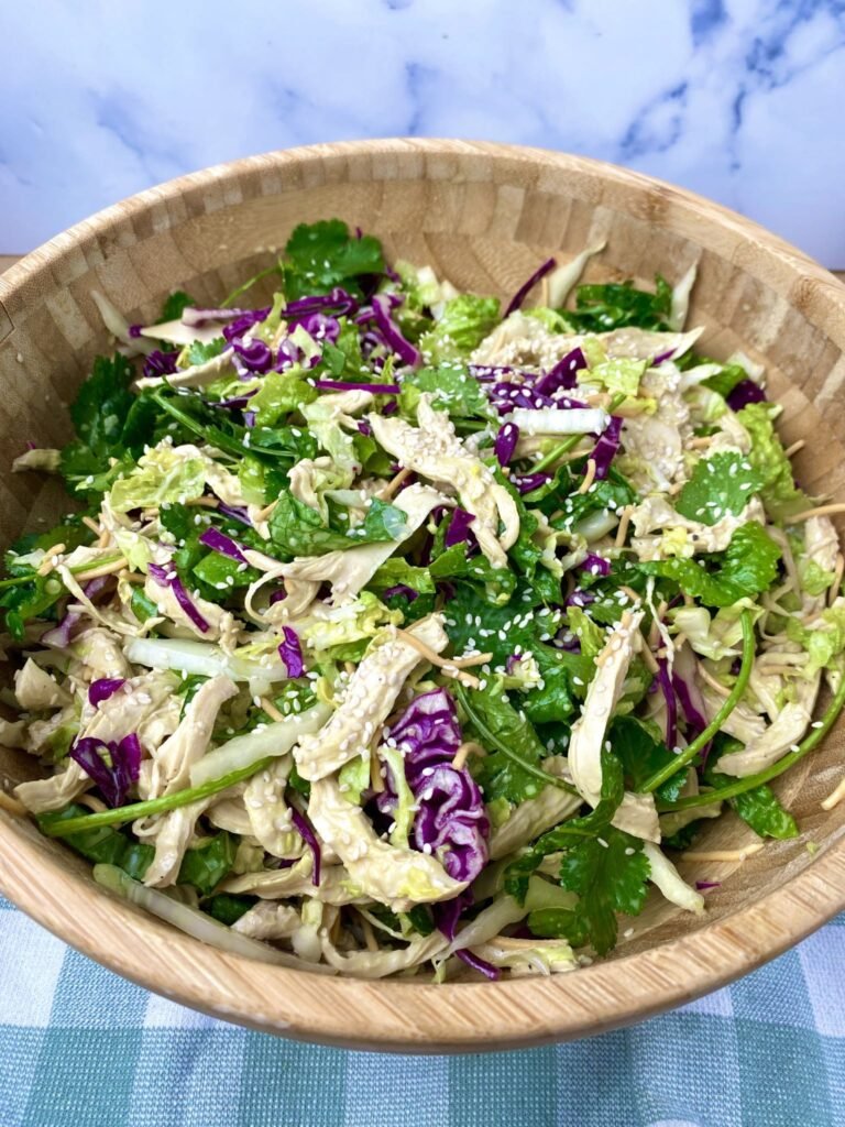 Chicken Salad with Chinese Mustard Dressing